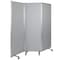 Flash Furniture Mobile Whiteboard/Cloth Partition with Casters BR-PTT001-3-MP-60183-GG - alternate 3